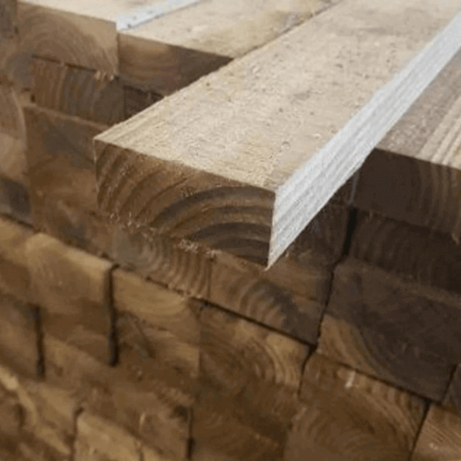 Timber Rails 3m x 87mm x 38mm