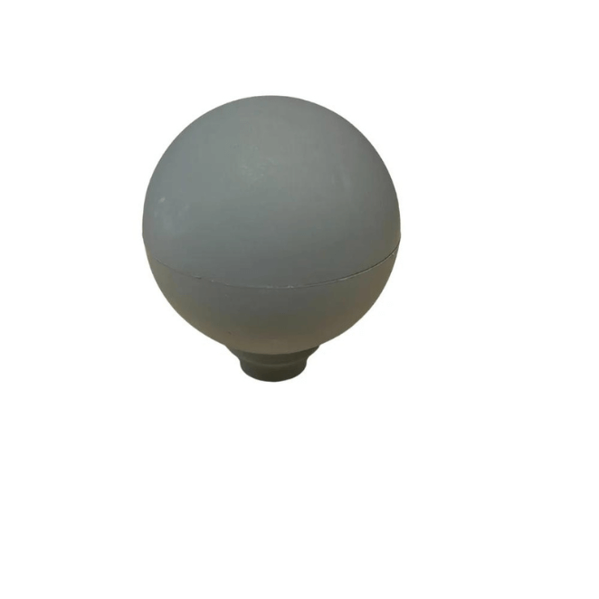 Plastic Ball Finial Grey