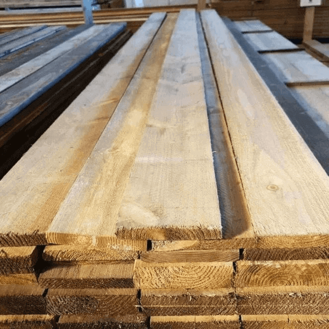 10ft Wooden Gravel Boards