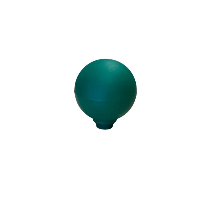 Plastic Ball Finial Green