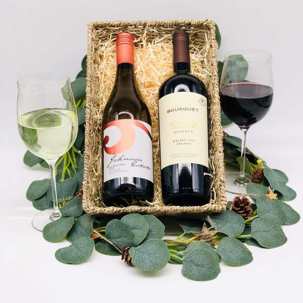 Red and White Wines Gift Hamper