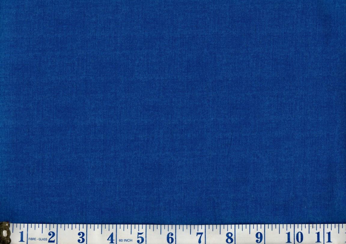 Linen Texture Ultramarine Blue Cotton Fabric FQ