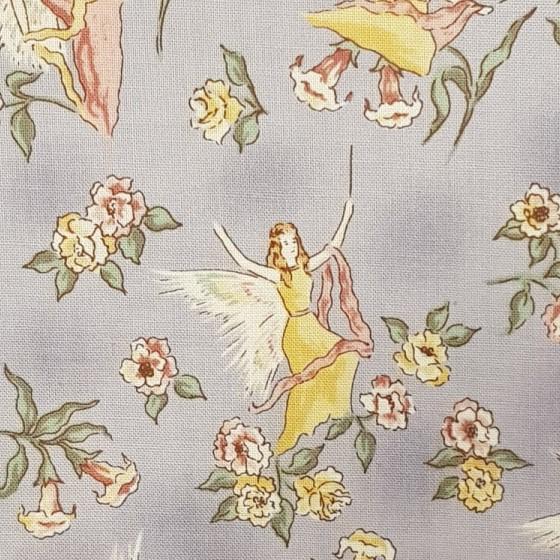 Lilac Flower Fairies Quilt Fabric Sample Bundle