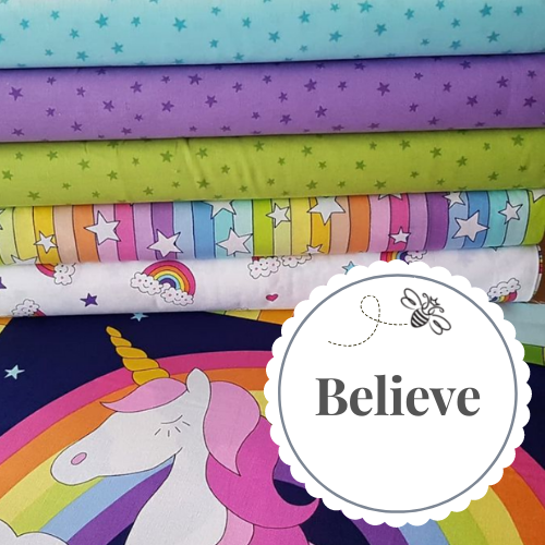 Believe Fabric Collection by Kim Schaefer