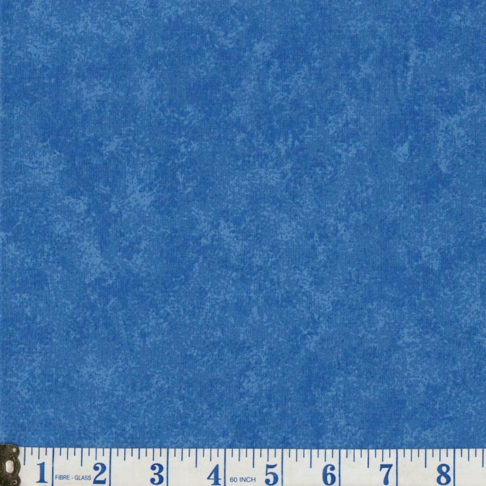 Blue Velvet Sky Spraytime Mottled Tonal Cotton Fabric FQ