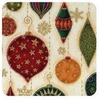 Winter and Christmas Quilt Patchwork Fabric Fat Quarters