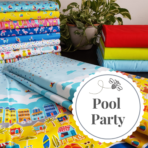 Pool Party Quilt Fabric Collection Available!