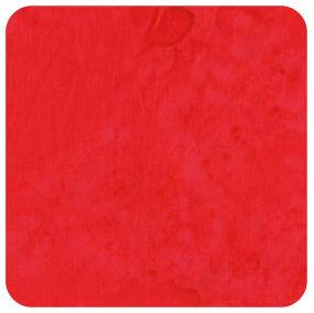 Medium Red Batik Cotton Fabric