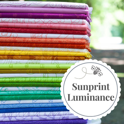 Sunprint Luminance Quilt Fabric Collection Available!