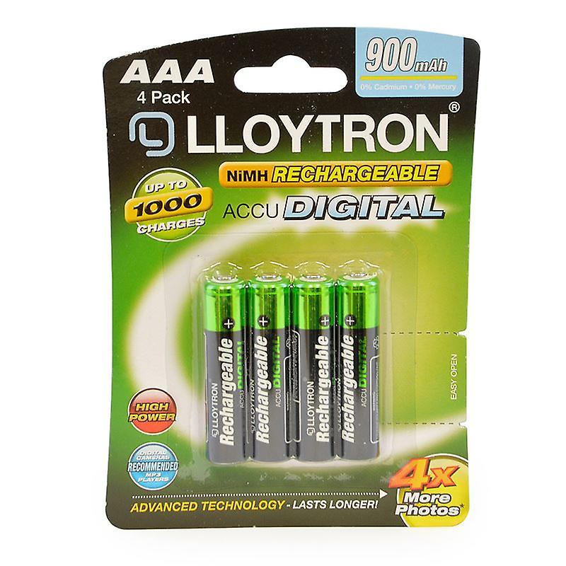 JCB DURACELL PANASONIC ENERGIZER LLOYTRON RECHARGEABLE BATTERIES PRE-CHARGED AA 