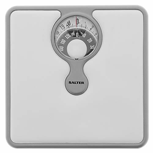 Salter Mechanical Bathroom Scales, Easy to Read Dial, Silver