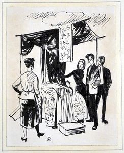 The Hosanna Man 2 art by Charles Clixby Watson