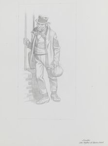 The Mystery of Edwin Drood - Stony Durdles art by Ron Embleton