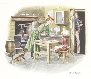 The Old Curiosity Shop: Eat Up! art by Ron Embleton