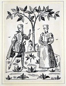 Montaigne art by Charles Clixby Watson
