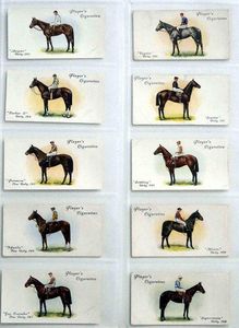 Full Set of 50 Cigarette Cards: Derby And Grand National Winners (1933) by Various