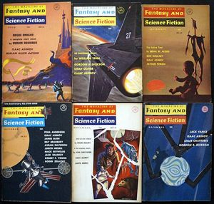 Fantasy & Science Fiction: 1965 - Volume 29, #1 - #6 (6 issues)