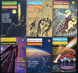 Fantasy & Science Fiction: 1965 - Volume 28, #1 - #6 (6 issues)
