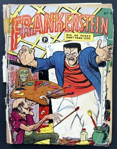 Frankenstein #4 (British Edition)