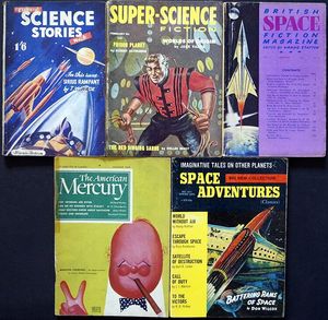 Assorted Sci-Fi Magazines: Collection 10 (UK & USA: 5 issues)