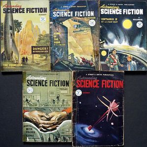 Astounding SF (UK) 1947 - 1948 (5 issues)