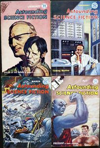 Astounding SF (UK) 1958 - Set 1 (4 issues)
