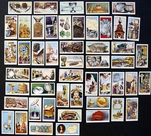 Complete Set of 50 'Treasure Trove' W. A. & A. C. Churchman Cigarette Cards (1937)