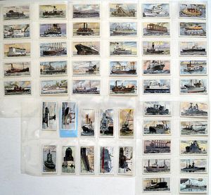 Complete Set of 50 'Strange Craft' Wills Cigarette Cards (1931)