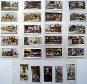 Complete Set of 25 'Shakespearean Series' John Player & Sons Cigarette Cards (1914)