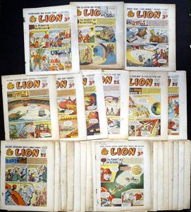 Lion Comics: 1955 - 1958 (35 Issues) by Various