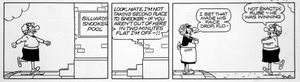 Andy Capp daily strip 28th April 1991 art by Reg Smythe