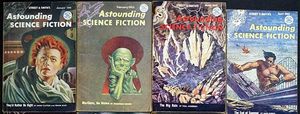 Astounding SF (UK) 1955 - Set 1 (4 issues)