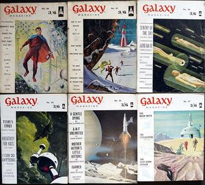 Galaxy Science Fiction: British Edition #80 to #87 (6 ISSUES)