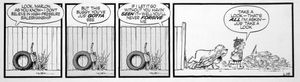 The Perishers daily strip L115 art by Dennis Collins and Maurice Dodd