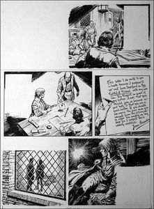 Black Bartlemy's Treasure - Letter (TWO pages) art by Jesus Blasco