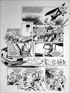 Fall Guy - Distance (TWO pages) art by Jim Baikie