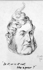 Is It, Or Is It Not, Like A Pear? art by Charles Edmund Brock