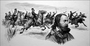 The Charge of the Light Brigade art by Ralph Bruce