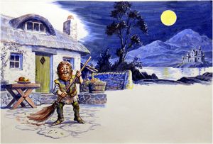 Housework by Moonlight art by Geoff Campion