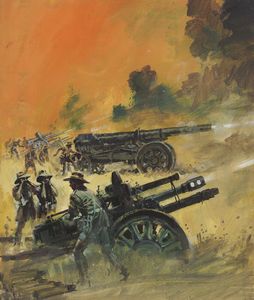 War Picture Library cover #1011  'Bush Bombardiers' art by Graham Coton