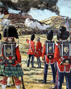 Sebastopol - Assault on the Redan art by Leo Davy