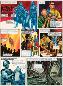 The Trigan Empire: Look and Learn issue 679(b) art by Ron Embleton