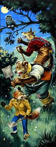 Brer Rabbit: Freight By Night art by Henry Fox