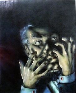 The Hands of Orlac book cover art by Oliver Frey