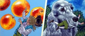Gulliver's Travels: Voyage to Brobdingnag - Giant Dog art by Richard Hook