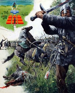 The Battle of Hastings art by Andrew Howat