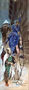 Matilda Escapes art by Peter Jackson