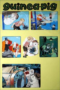 Gulliver The Reporter art by Gordon Hutchings