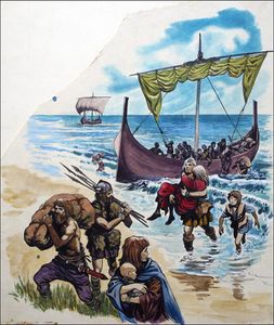 New Arrivals art by Peter Jackson
