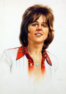 The Bay City Rollers' Erik Faulkner art by E Hyde